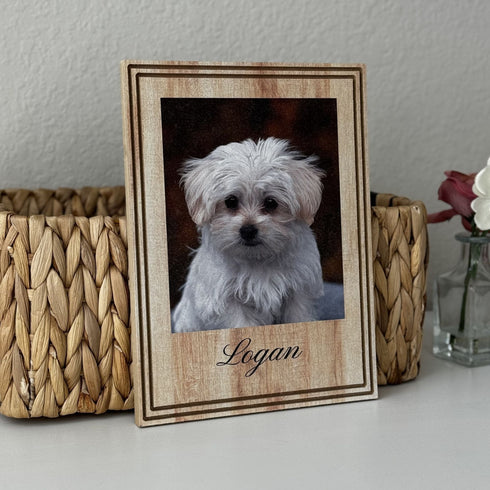 Custom Portraits Using Pet Photo on Wood Personalized Dog Portraits Cat Portraits Custom Dog Portraits Custom Pet Memorial Art
