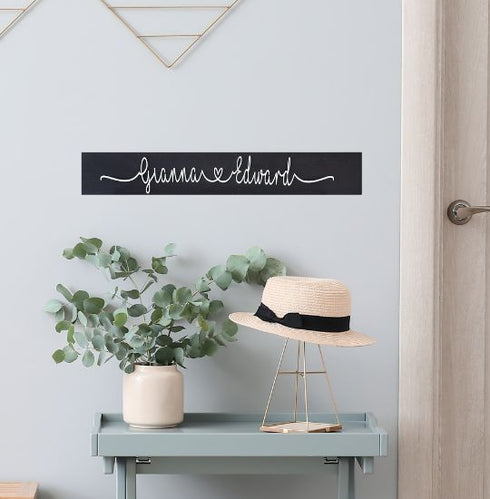 Personalized Couple Gifts / Love Couples Name Pallet Sign / Boyfriend Girlfriend Gift / Fiance Wedding Anniversary Gift / Custom Name