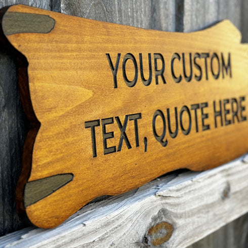 Outdoor Wood Sign Gift, Wooden Carved Cabin Sign, Custom Wood Sign, Custom Camp Sign, Mountain Home, Personalized Rustic Home Sign