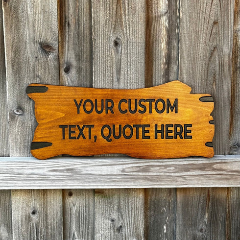 Outdoor Wood Sign Gift, Wooden Carved Cabin Sign, Custom Wood Sign, Custom Camp Sign, Mountain Home, Personalized Rustic Home Sign