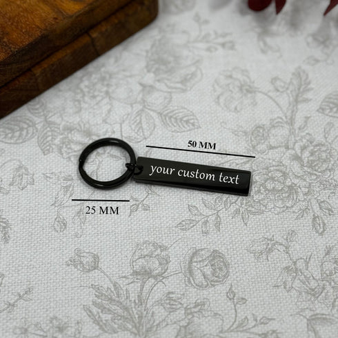 Stainless Steel Keychain | Custom Engraved Key Chain Personalized Gifts for Him | Best Friend Gifts Gifts for Mom Birthday Gift Boyfriend