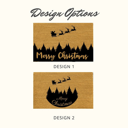 Merry Christmas doormat,Santa doormat, housewarming gift, Christmas gift, Christmas decor, holiday gift, new home gift - 39