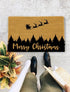 Merry Christmas doormat,Santa doormat, housewarming gift, Christmas gift, Christmas decor, holiday gift, new home gift - 39