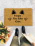 Cat Door Mat - Cat lovers gift, New Home Gift, Funny Door mat, Housewarming Gift - 44