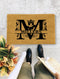 Welcome Mat - Personalized Doormat - Custom Doormat Housewarming Gift - Closing Gift Front Door Mat