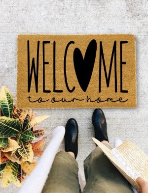 Welcome Door Mat, Funny Door mat, New home gift - 152