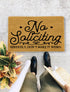 No Soliciting Seriously Don't Make it Weird, Closing Gift, Funny Door mat, New home gift, Wedding gift - 122