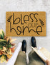 Bless our Home, Closing Gift, Funny Door mat, New home gift, Wedding gift - 157