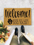 Hope You like Dog Hair!, Closing Gift, Funny Door mat, New home gift, Wedding gift - 166